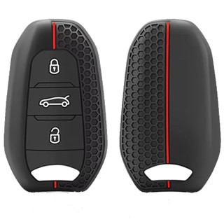 Силиконов калъф за ключ за PEUGEOT / CITROEN с 3 бутона